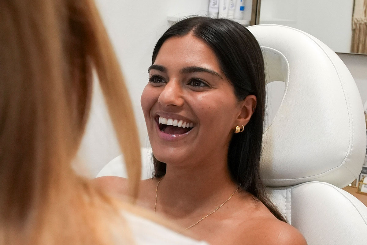 Woman after exosomes in Austin