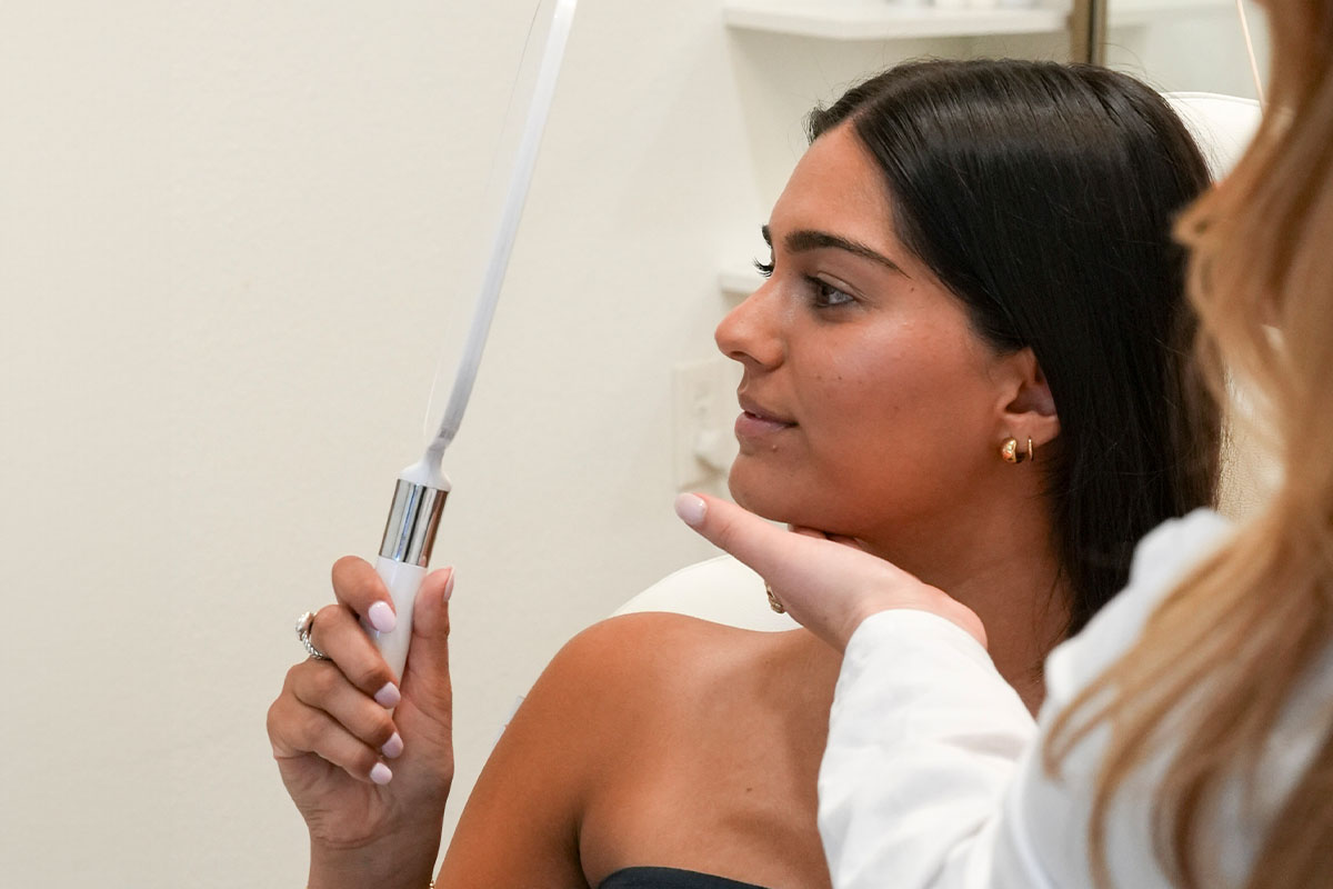 Patient after Juvederm in Austin