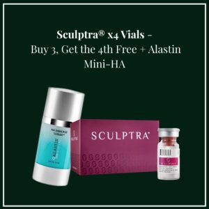 Sculptra® x4 Vials — Buy 3, Get the 4th Free + Alastin Mini-HA